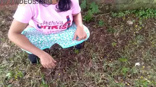 Busty Indian Stepmom Takes Stranger Anally Outdoors