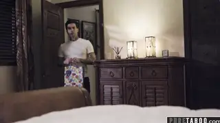 Stepdad Joins Stepsister and Stepbrother for Anal Threesome