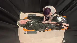 Mature BBW Mistress Guides a Virgin Through Femdom Toy Play
