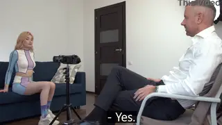 Curvy Newcomer Tries Anal During Casting Session