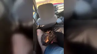 Petite Asian Teen Delivers Sloppy Car Deepthroat