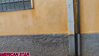 Blonde MILF Loses Virginity to Man Outdoors