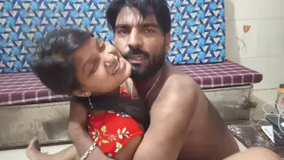 Indian Babe Takes an Older Man in a Village Maid Roleplay