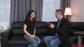 Older Cameraman Compiles Casting Sex With Petite Teens