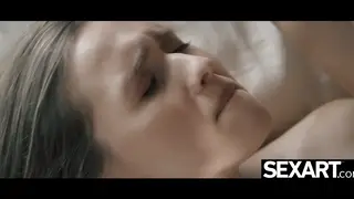 Busty Hairy Babe Rides Her Lover Until He Fills Her