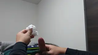 Solo Guy Fingers His Ass for Holiday Anal Climax