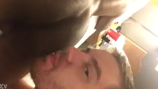 Eager Tongue Works a Tight Hole in Close-Up