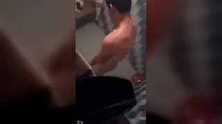 Muscular Guy Gets Jacked Off in Steamy Shower