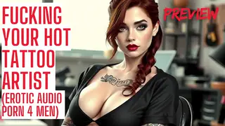 Heavily Tattooed Woman Whispers JOI Commands in POV Audio