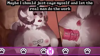 Furry Hero Endures Ballbusting in Cosplay Compilation