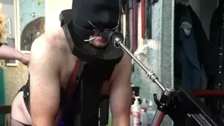 Bound Sub Takes Machine Anal and Deepthroat