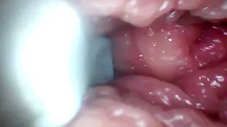 BBW Wife Gets an Internal Creampie in POV Close-Up