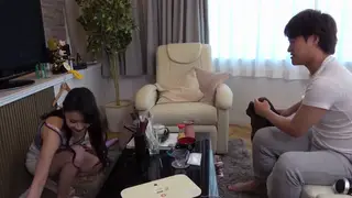 Japanese MILF Pleasures Herself in the Bathroom