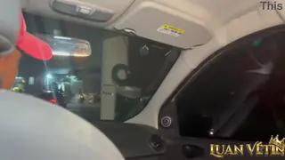 Driver Hosts Wild Group Session Inside Moving Vehicle