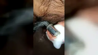 Asian Twink Swallows Loads in Beach Gangbang