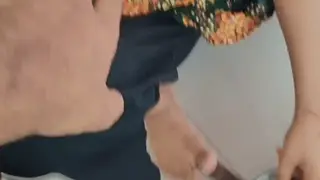 Indian Teen Wife Sucks Deep and Swallows in Homemade POV