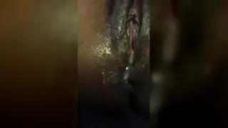 BBW Ebony MILF Gushes and Creams in a Pulsating Finish