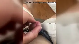 Slim Guy Strokes Small Cock to Messy Cumshot