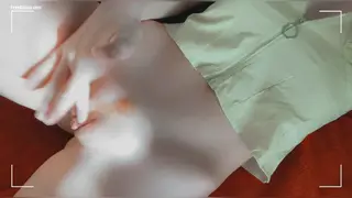 Petite Redhead Reaches Shaking Orgasm in Close Up