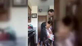 Ebony MILF Gets Taken Hard in the Kitchen