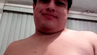 Amateur Guy Roleplays a Babyish Mood in a Solo Clip