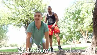 Muscular Hunk Takes Facial After Intense Blowjob