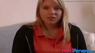 Blonde MILF Fooled Into POV Blowjob Session