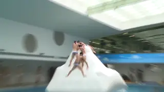 Asian Hunk Shows Off Muscular Frame Poolside