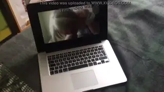 Guy Tests His Limit with a Hard Stroke
