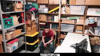Uniformed Cop Strips and Barebacks a Latino Guy