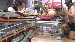 Busty Asian Teen Handles Three Cocks in Massage