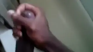 Interracial Handjob Session Ends With Moaning Release