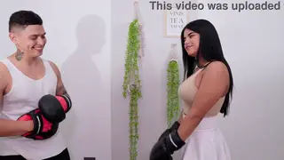 Latina MILF Seduces Boxing Coach After Intense Training