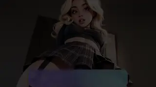 Busty Blonde Girlfriend Rides Her Boyfriend Until He Finishes