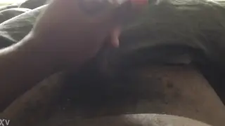 Solo Guy Works His Shaft to the Edge