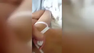 Amateur Guy Strokes Hard Cock in Quick Solo Clip