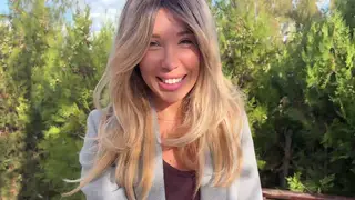 Blonde Teen Squirts and Takes Creampie During Outdoor Massage