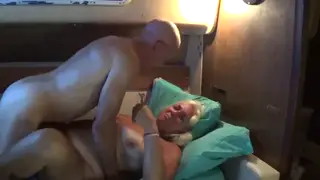 Older Man Enjoys Quick Session with Mature MILF