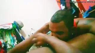 Latino Delivery Guy Gets His BBC Sucked in Uniform