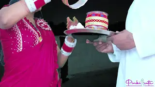 Indian Wife Performs Karwa Chauth Blowjob Before Creampie