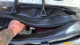 Tattooed Officer Arrests Suspect With a Toy