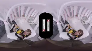 Busty Brunette Rides in VR Cosplay POV Adventure