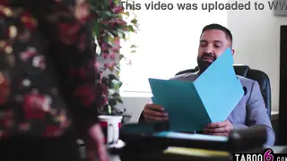 Boss Joins Employee and Boyfriend for Office Threesome