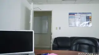 Straight Employee Services Boss With Deep Office Blowjob