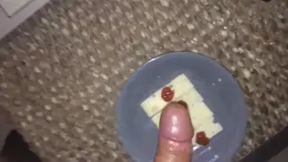Solo Guy Swallows His Own Load After Intense Edging