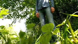 Voluptuous Mature Woman Urinates While Her Stepson Watches