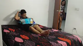 European Teen Welcomes Stepbrother for Rough Homemade Sex