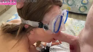 Blonde MILF Enjoys Passionate Bedroom Sex With Her Boyfriend
