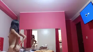 Latina Teen Begs Stepbrother Until He Face Fucks Her