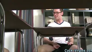 Teen Newbie Takes His First Anal After a Rimjob